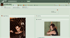 Desktop Screenshot of la-petite-mort.deviantart.com