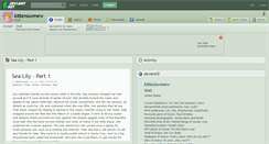 Desktop Screenshot of kittenluvmew.deviantart.com