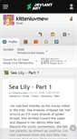 Mobile Screenshot of kittenluvmew.deviantart.com