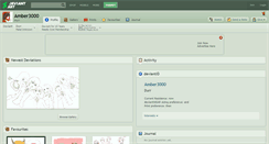 Desktop Screenshot of amber3000.deviantart.com