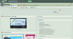 Desktop Screenshot of danzaman.deviantart.com