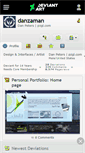Mobile Screenshot of danzaman.deviantart.com