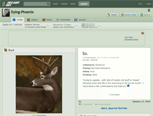 Tablet Screenshot of dying-phoenix.deviantart.com