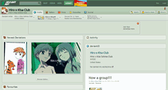 Desktop Screenshot of hiro-x-kisa-club.deviantart.com