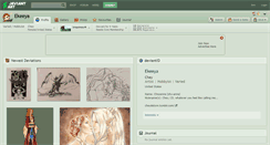 Desktop Screenshot of ekeeya.deviantart.com
