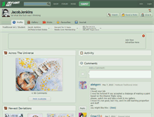 Tablet Screenshot of jacobjenkins.deviantart.com