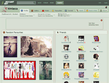 Tablet Screenshot of kimlasca.deviantart.com