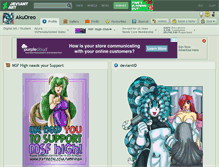 Tablet Screenshot of akuoreo.deviantart.com