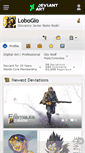 Mobile Screenshot of lobogio.deviantart.com