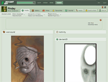 Tablet Screenshot of pinday.deviantart.com