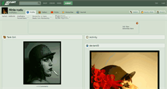 Desktop Screenshot of ninia-vudu.deviantart.com