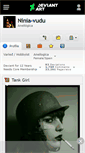 Mobile Screenshot of ninia-vudu.deviantart.com