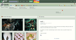 Desktop Screenshot of hhcutie.deviantart.com