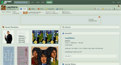 Desktop Screenshot of ladynilstria.deviantart.com