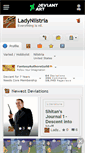Mobile Screenshot of ladynilstria.deviantart.com
