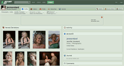Desktop Screenshot of jenmoreland.deviantart.com