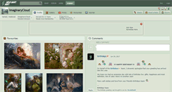 Desktop Screenshot of imaginarycloud.deviantart.com