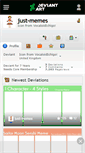 Mobile Screenshot of just-memes.deviantart.com