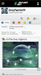 Mobile Screenshot of greyfaerie99.deviantart.com