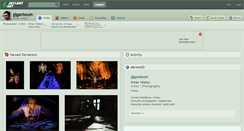 Desktop Screenshot of giganteum.deviantart.com