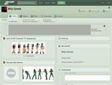 Tablet Screenshot of billy-gnosis.deviantart.com