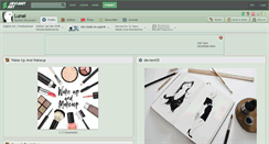 Desktop Screenshot of lunai.deviantart.com