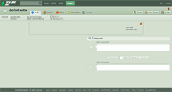 Desktop Screenshot of deviant-eater.deviantart.com