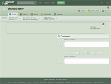 Tablet Screenshot of deviant-eater.deviantart.com