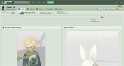 Desktop Screenshot of dark134.deviantart.com