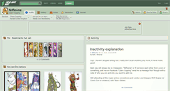 Desktop Screenshot of felflowne.deviantart.com