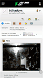 Mobile Screenshot of inshadows.deviantart.com