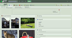 Desktop Screenshot of next7.deviantart.com