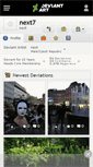 Mobile Screenshot of next7.deviantart.com