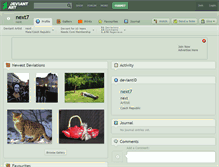 Tablet Screenshot of next7.deviantart.com
