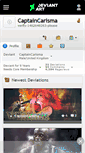 Mobile Screenshot of captaincarisma.deviantart.com