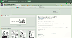 Desktop Screenshot of dark-momento-mori.deviantart.com