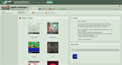 Desktop Screenshot of game-workshop.deviantart.com