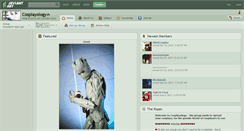 Desktop Screenshot of cosplayology.deviantart.com