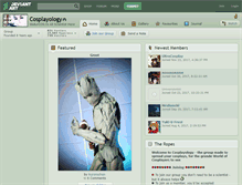 Tablet Screenshot of cosplayology.deviantart.com