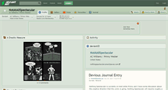 Desktop Screenshot of notatallspectacular.deviantart.com