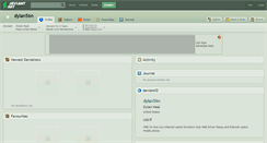 Desktop Screenshot of dylan56n.deviantart.com