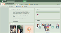 Desktop Screenshot of harmonic-shine.deviantart.com