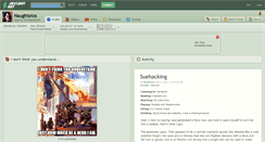 Desktop Screenshot of naughtelos.deviantart.com