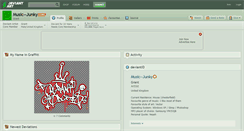 Desktop Screenshot of music--junky.deviantart.com