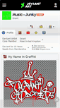 Mobile Screenshot of music--junky.deviantart.com