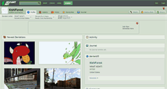 Desktop Screenshot of kishiforest.deviantart.com