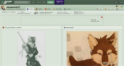 Desktop Screenshot of minakowolf37.deviantart.com