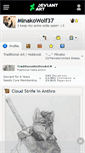 Mobile Screenshot of minakowolf37.deviantart.com