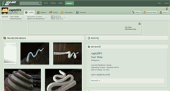 Desktop Screenshot of captz001.deviantart.com
