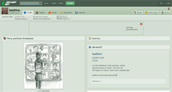 Desktop Screenshot of beehive.deviantart.com